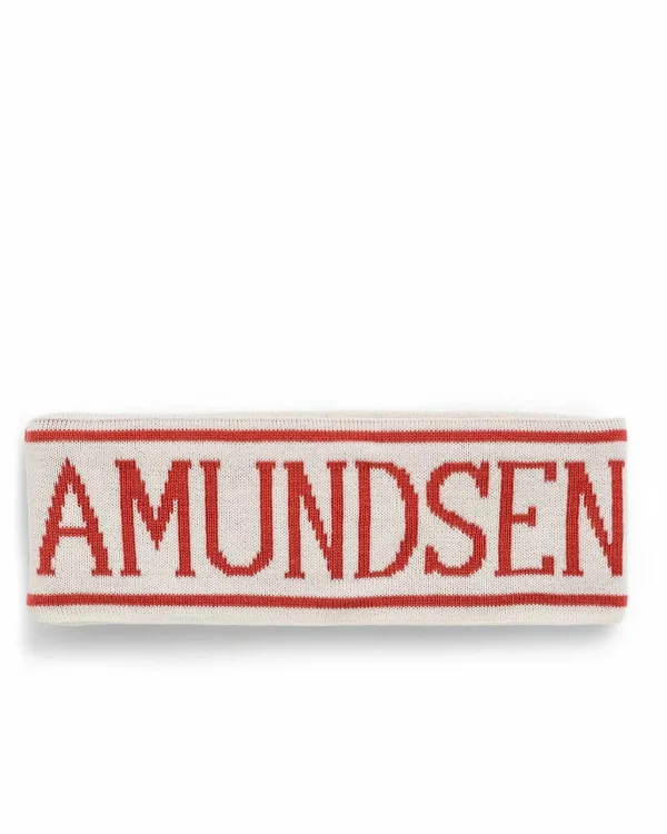 Flash Sale Amundsen Sports Amundsen Ski Headband 001 White/Red