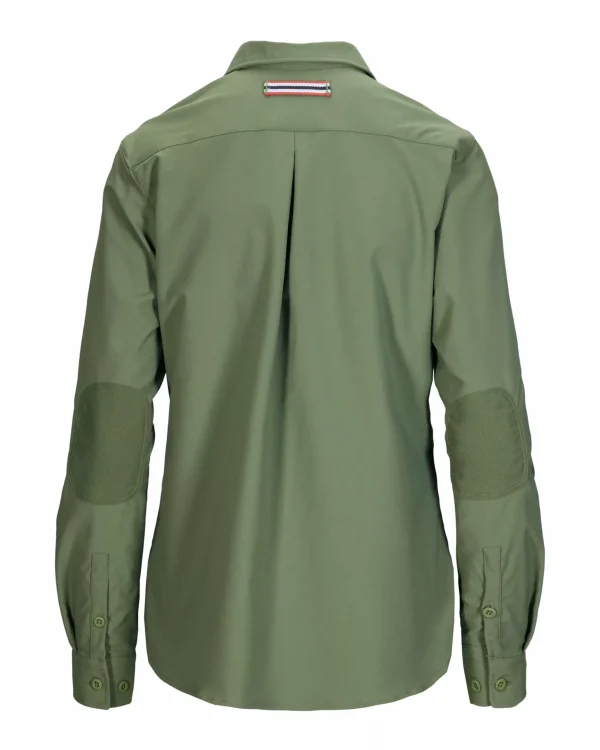 Clearance Amundsen Sports Cityscape Shirt 405 Leaf Green