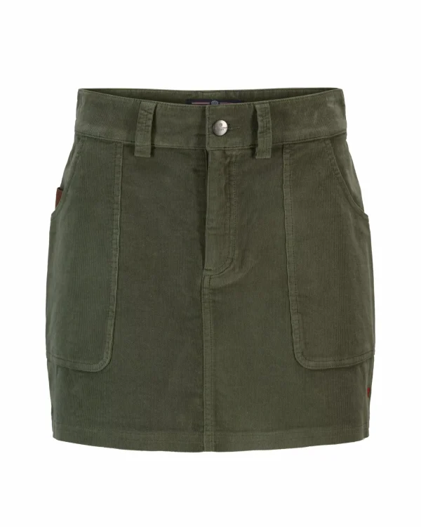 Best Amundsen Sports Concord G.Dyed Skirt 407 Olive Ash