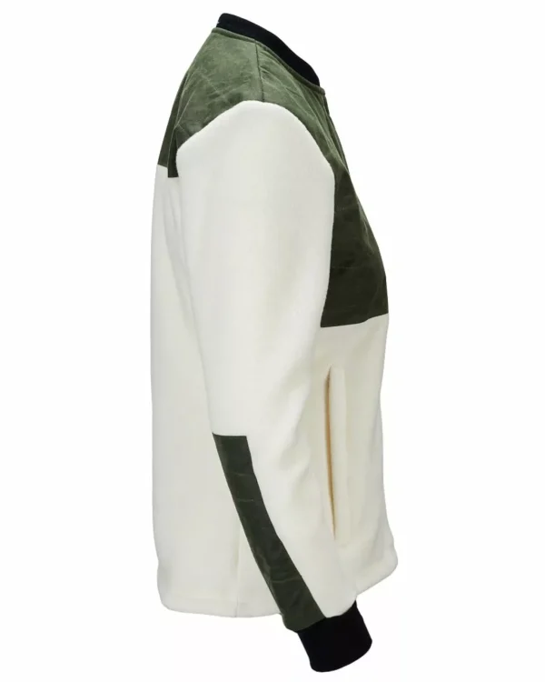 Clearance Amundsen Sports Field Fleece Wool 611 Natural/Green