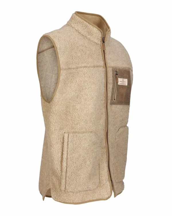 Cheap Amundsen Sports Heroes Wool Fleece Vest 610 Natural