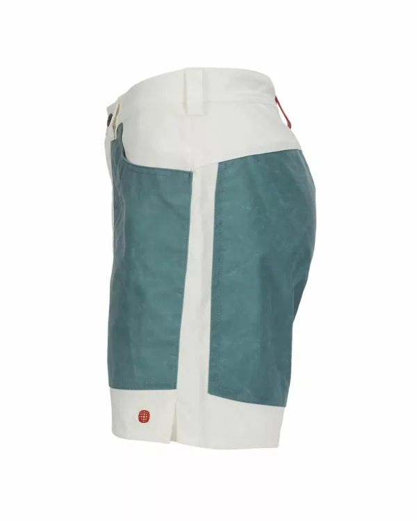 Best Sale Amundsen Sports 7Incher Field Shorts Stormy Blue 014 Offwhite/Stormy Blue