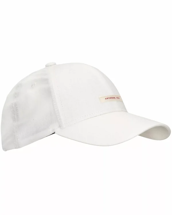 Hot Amundsen Sports Linen Patch Cap 001 White/Patch