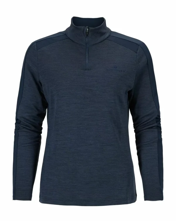 Best Sale Amundsen Sports 5Mila Half Zip 591 Faded Navy