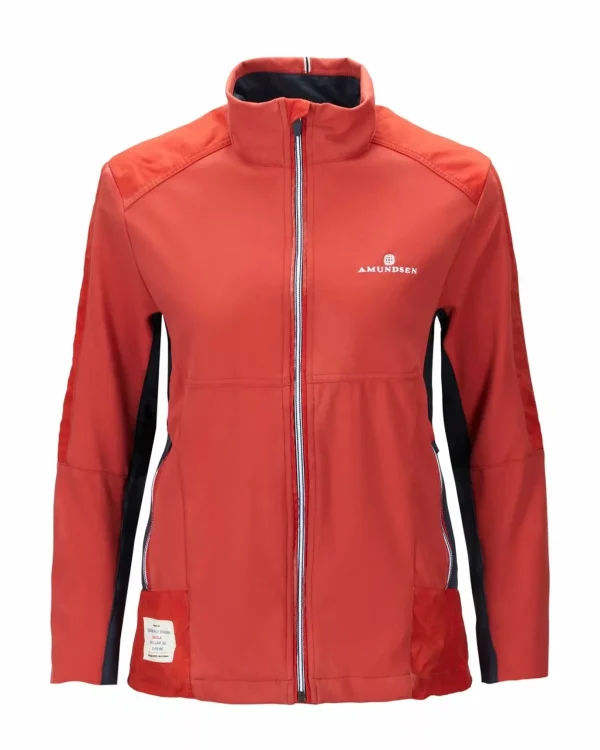 Best Sale Amundsen Sports 5Mila Jacket 160 Weathered Red
