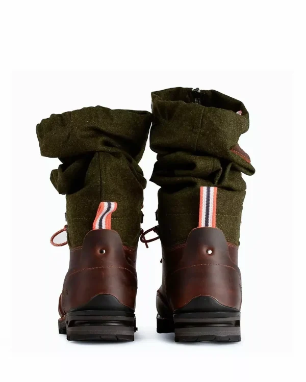 Best Sale Amundsen Sports Mountain Mucks Wool Loden 650 Dark Oak/Loden Green