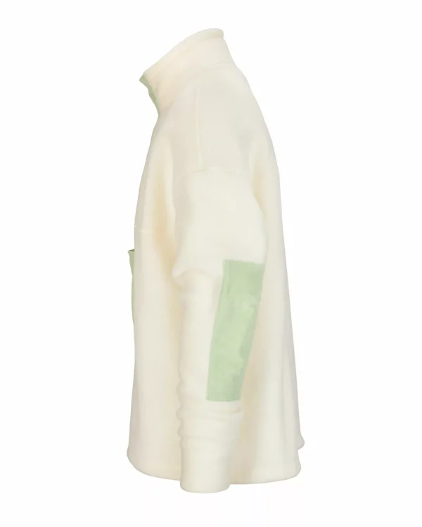 Shop Amundsen Sports Vagabond Cord Fleece 403 Natural/Lichen Green