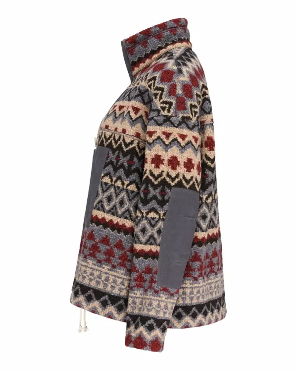 Outlet Amundsen Sports Vagabond Tradition Fleece 520 Faded Blue/Pattern