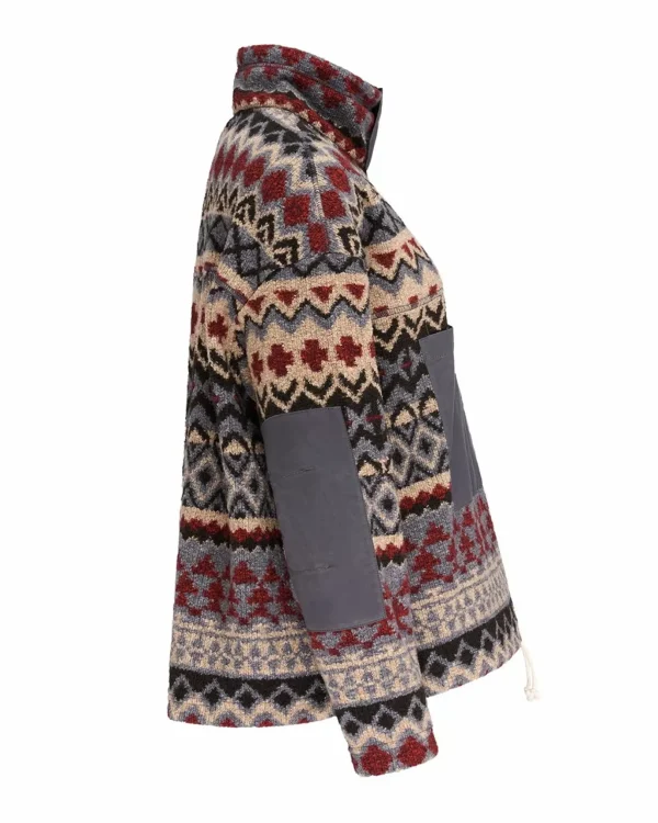 Outlet Amundsen Sports Vagabond Tradition Fleece 520 Faded Blue/Pattern