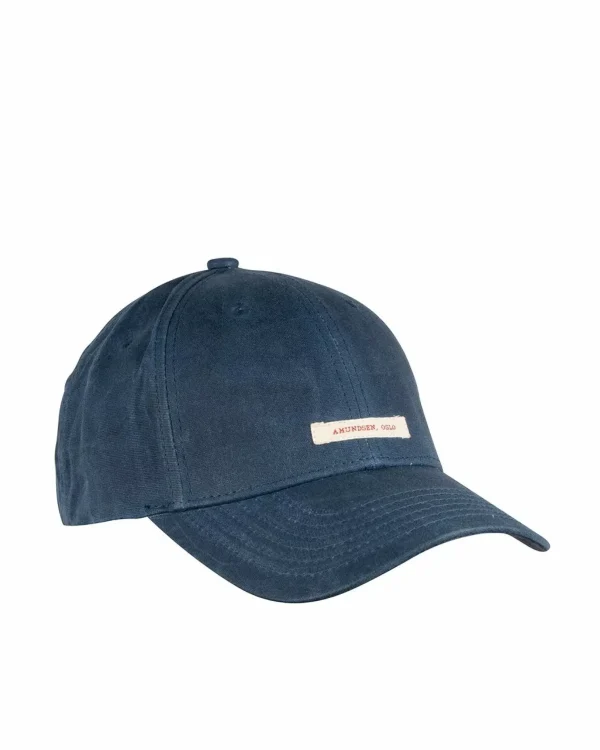 Online Amundsen Sports Waxed Cotton Cap 590 Faded Navy/Patch
