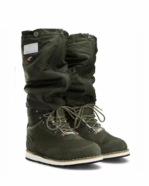 Best Amundsen Sports Winter Mucks Insulated 450 Olive/Olive Suede
